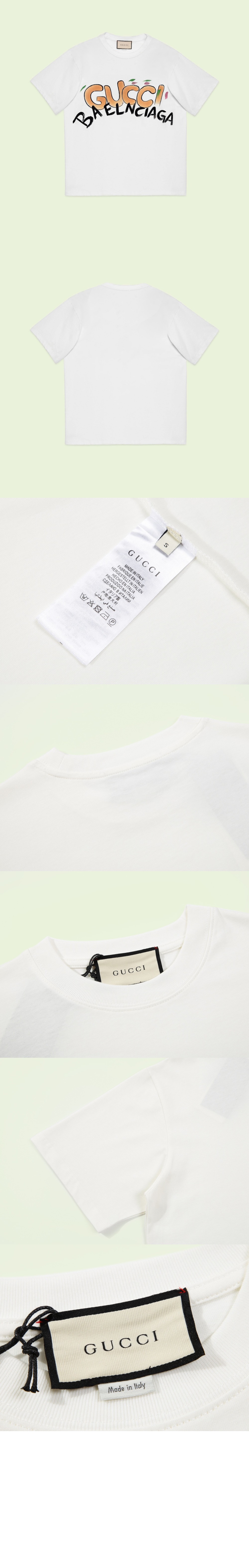 미러급레플리카사이트 | 명품레플리카 전문 쇼핑몰  | 퍼스트원 - 로고 프린트 반팔 > 구찌