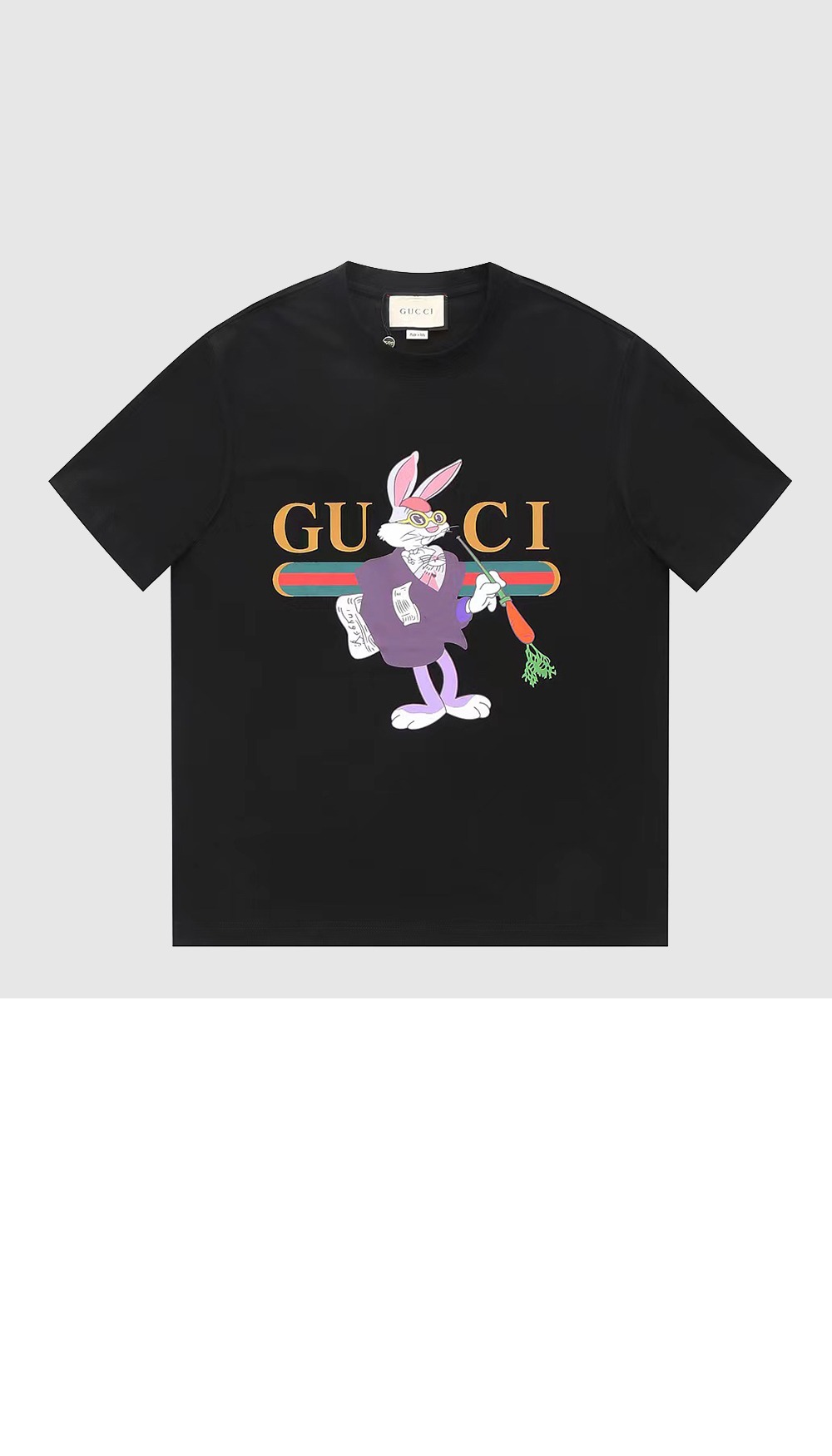 미러급레플리카사이트 | 명품레플리카 전문 쇼핑몰  | 퍼스트원 - 로고 프린트 반팔 > 구찌