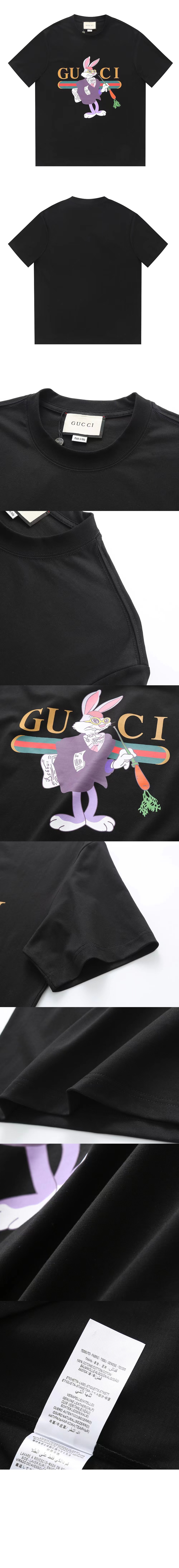 미러급레플리카사이트 | 명품레플리카 전문 쇼핑몰  | 퍼스트원 - 로고 프린트 반팔 > 구찌