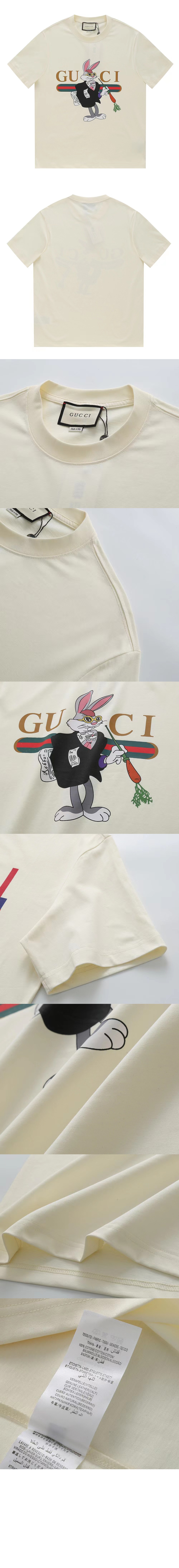 미러급레플리카사이트 | 명품레플리카 전문 쇼핑몰  | 퍼스트원 - 로고 프린트 반팔 > 구찌