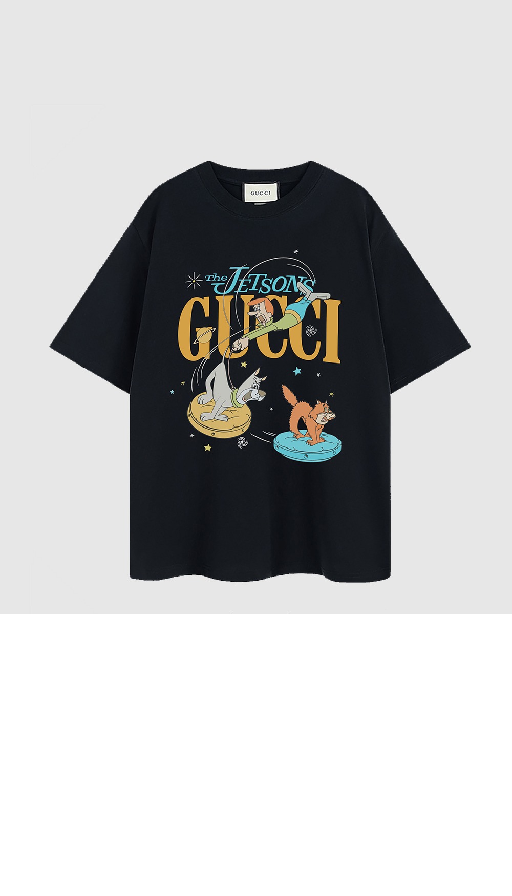 미러급레플리카사이트 | 명품레플리카 전문 쇼핑몰  | 퍼스트원 - 로고 프린트 반팔 > 구찌