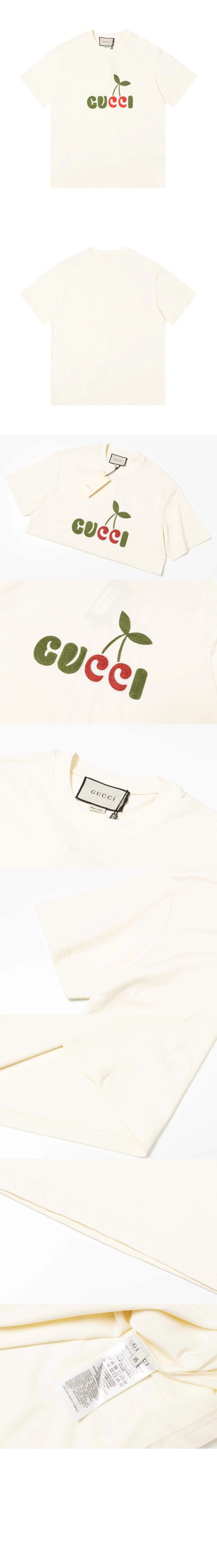 미러급레플리카사이트 | 명품레플리카 전문 쇼핑몰  | 퍼스트원 - 로고 프린트 반팔 > 구찌