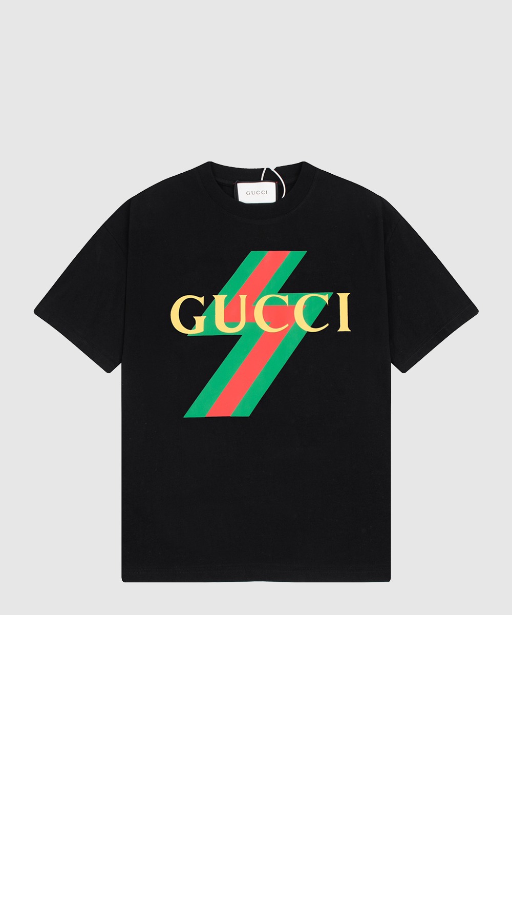 미러급레플리카사이트 | 명품레플리카 전문 쇼핑몰  | 퍼스트원 - 로고 프린트 반팔 > 구찌