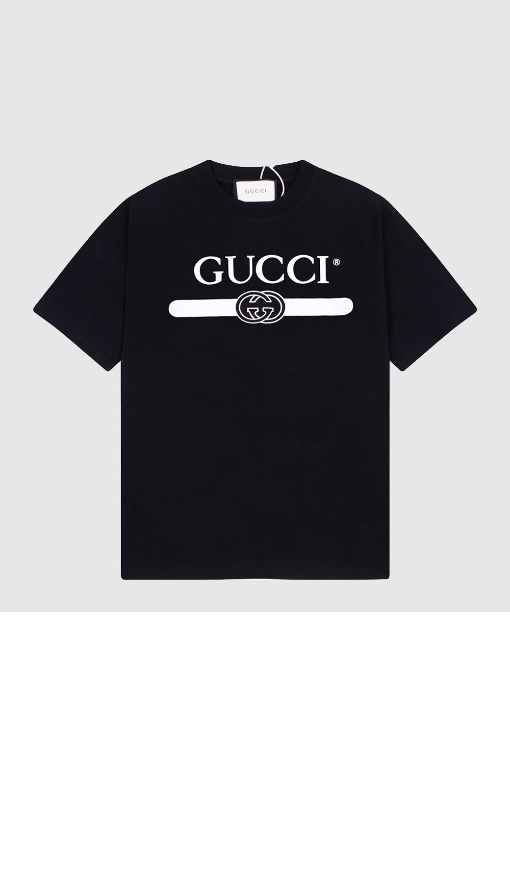 미러급레플리카사이트 | 명품레플리카 전문 쇼핑몰  | 퍼스트원 - 로고 프린트 반팔 > 구찌