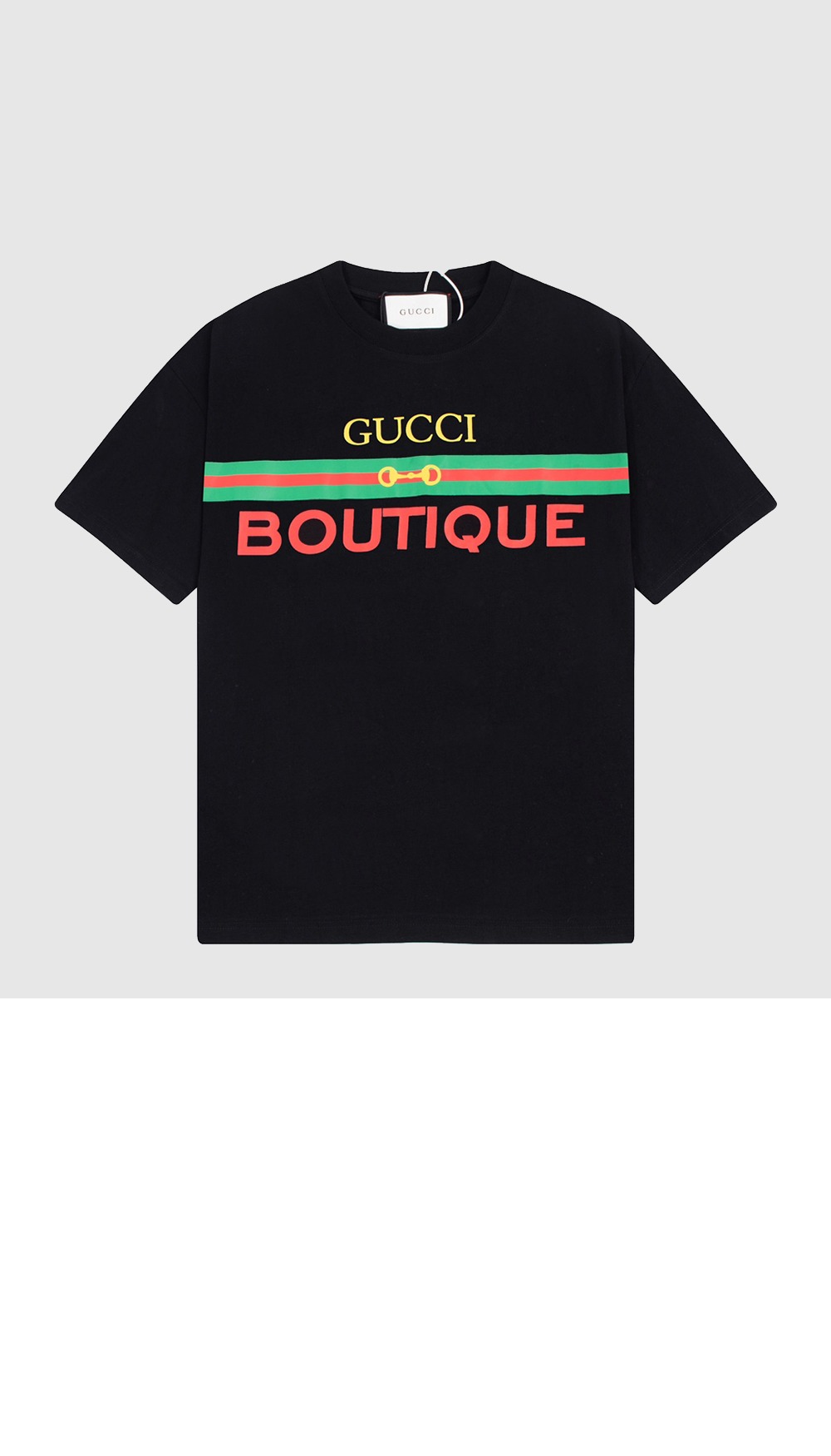 미러급레플리카사이트 | 명품레플리카 전문 쇼핑몰  | 퍼스트원 - 로고 프린트 반팔 > 구찌