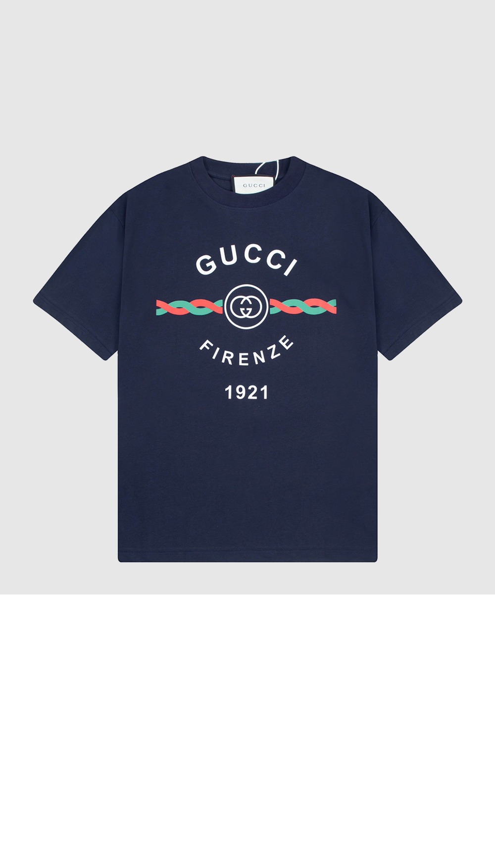 미러급레플리카사이트 | 명품레플리카 전문 쇼핑몰  | 퍼스트원 - 로고 프린트 반팔 > 구찌