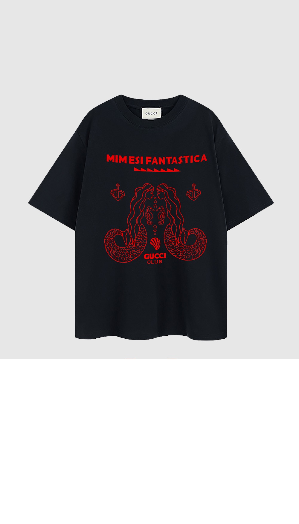 미러급레플리카사이트 | 명품레플리카 전문 쇼핑몰  | 퍼스트원 - 로고 프린트 반팔 > 구찌