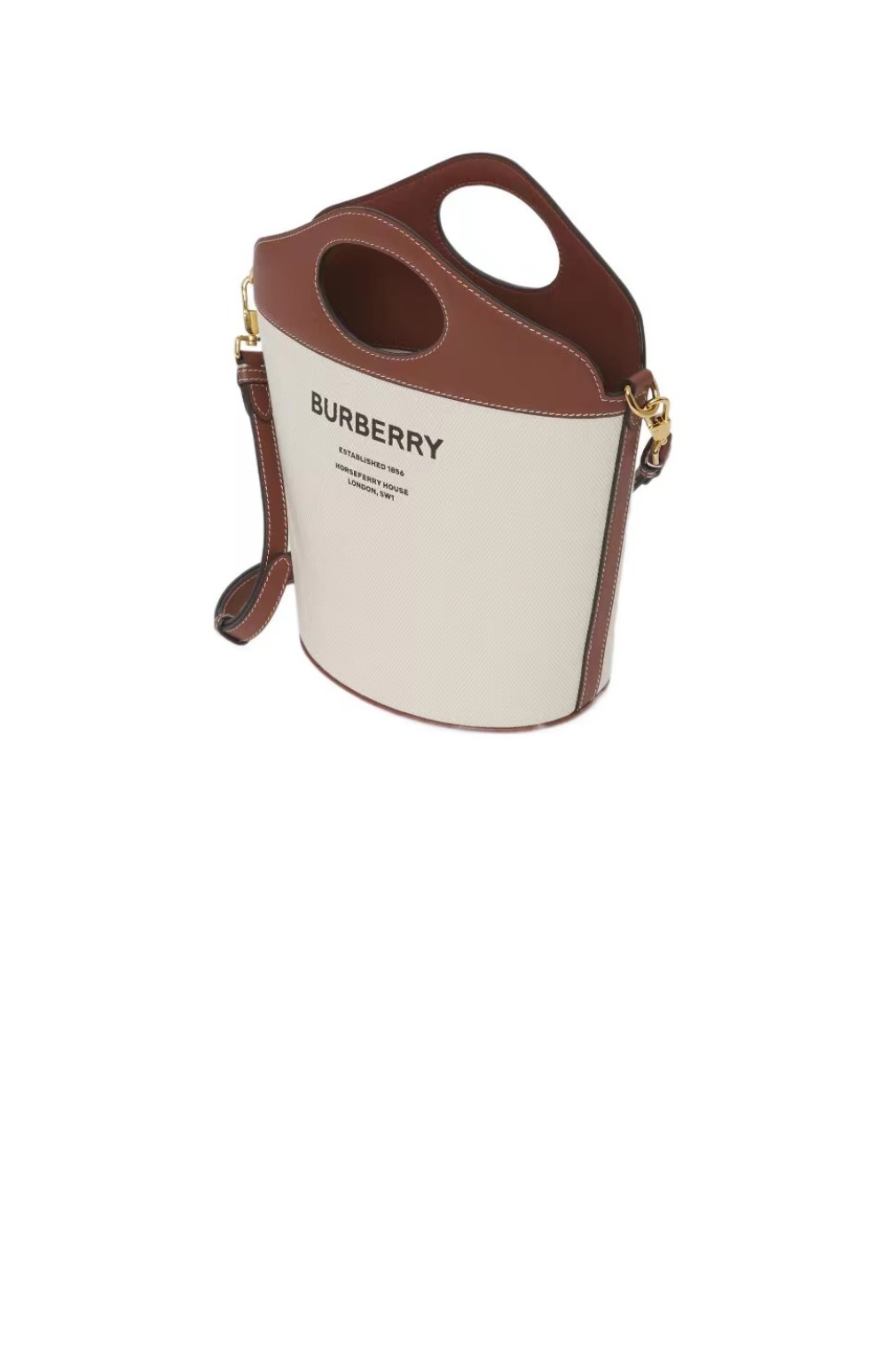 미러급레플리카사이트 | 명품레플리카 전문 쇼핑몰  | 퍼스트원 - 아울렛 투톤 캔버스 레더 버킷백 80462421 > 버버리