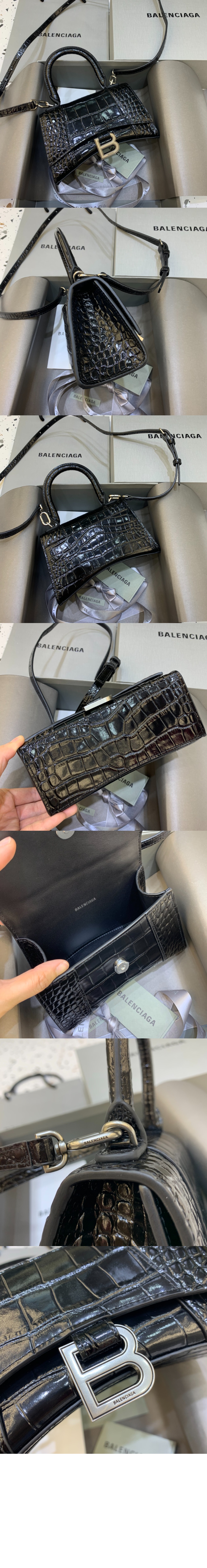 미러급레플리카사이트 | 명품레플리카 전문 쇼핑몰  | 퍼스트원 - 미니 크로커다일 핸드백 592833 > 발렌시아가