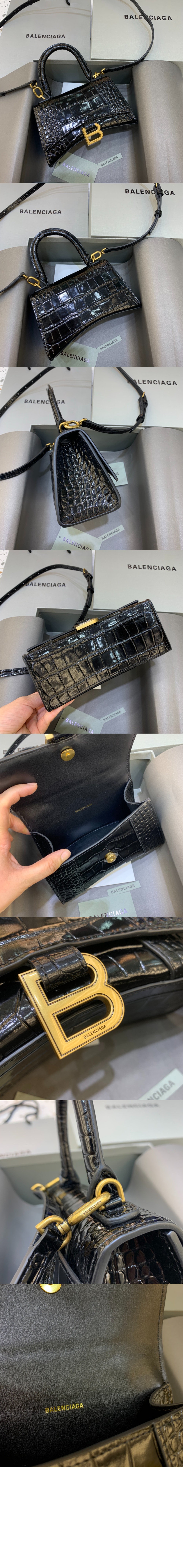 미러급레플리카사이트 | 명품레플리카 전문 쇼핑몰  | 퍼스트원 - 미니 크로커다일 핸드백 592833 > 발렌시아가
