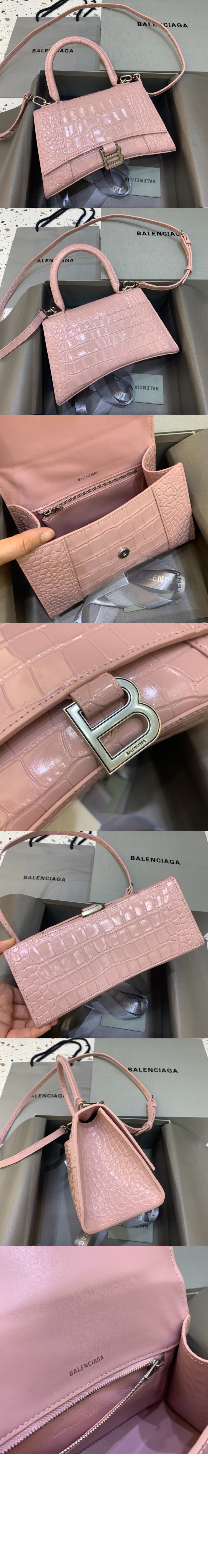 미러급레플리카사이트 | 명품레플리카 전문 쇼핑몰  | 퍼스트원 - 아워글래스 XS 크로커다일 엠보싱 핸드백 화이트 593546 > 발렌시아가