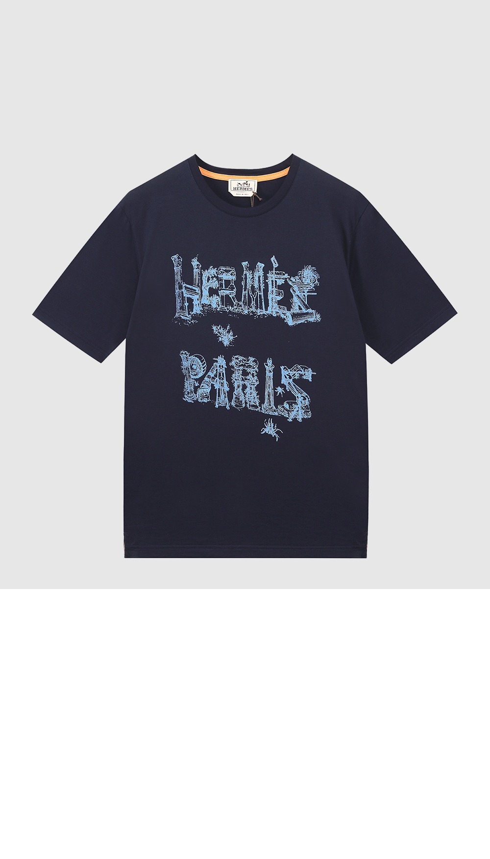 미러급레플리카사이트 | 명품레플리카 전문 쇼핑몰  | 퍼스트원 - 로고 프린트 반팔 > 에르메스