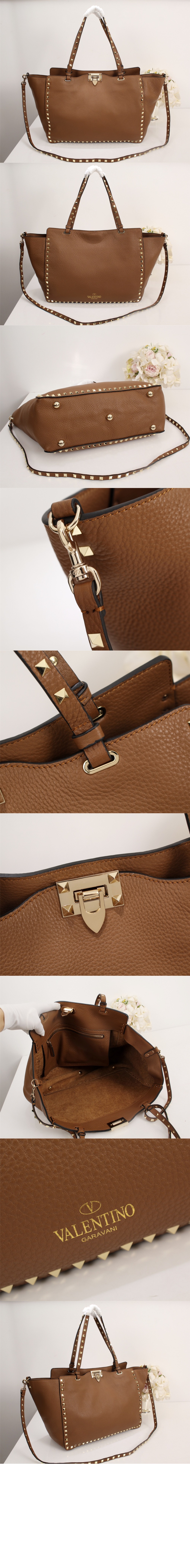 미러급레플리카사이트 | 명품레플리카 전문 쇼핑몰  | 퍼스트원 - 락스터드 레더 토트 숄더백 > 발렌티노