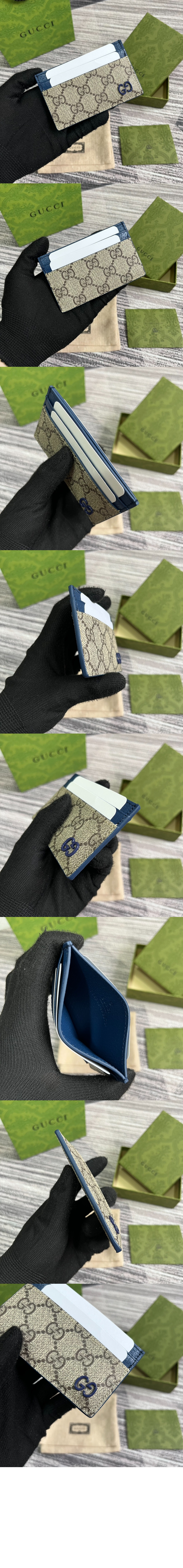 미러급레플리카사이트 | 명품레플리카 전문 쇼핑몰  | 퍼스트원 - GG 디테일 카드 케이스 768248 > 구찌