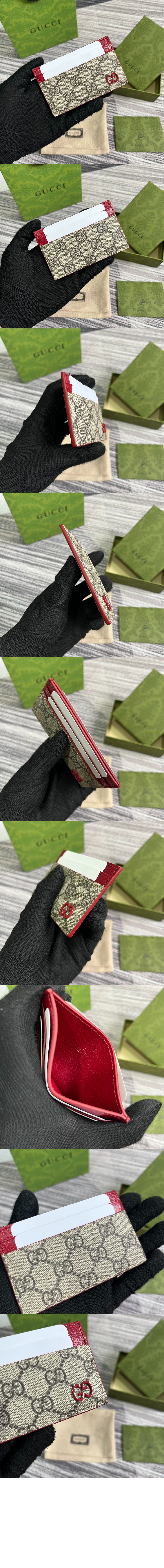 미러급레플리카사이트 | 명품레플리카 전문 쇼핑몰  | 퍼스트원 - GG 디테일 카드 케이스 768248 > 구찌