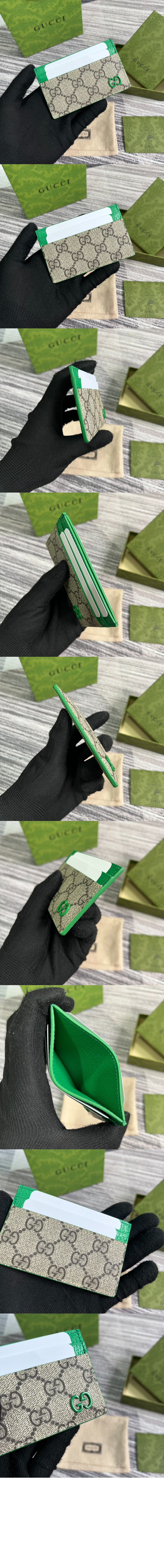 미러급레플리카사이트 | 명품레플리카 전문 쇼핑몰  | 퍼스트원 - GG 디테일 카드 케이스 768248 > 구찌