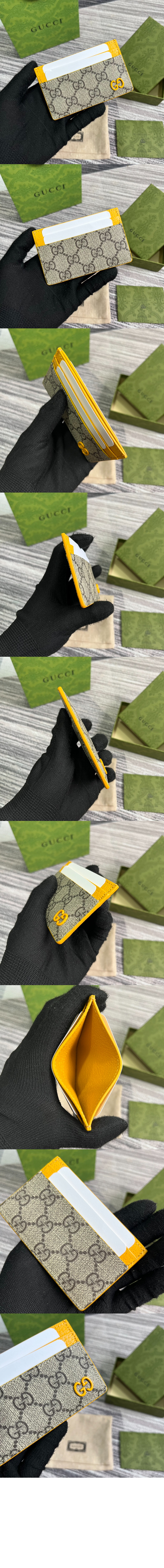 미러급레플리카사이트 | 명품레플리카 전문 쇼핑몰  | 퍼스트원 - GG 디테일 카드 케이스 768248 > 구찌