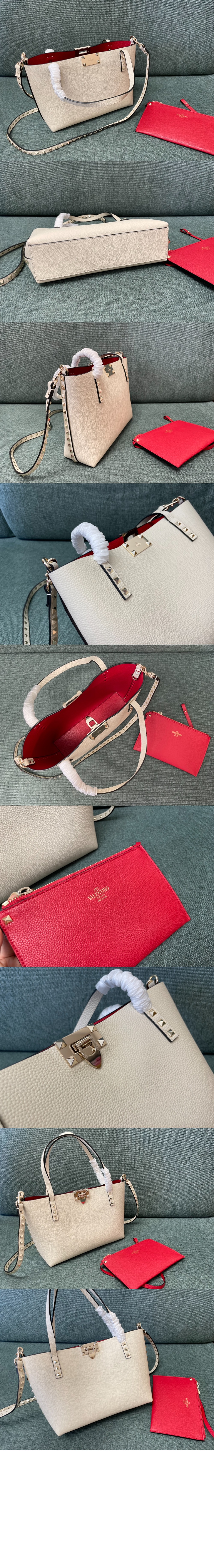 미러급레플리카사이트 | 명품레플리카 전문 쇼핑몰  | 퍼스트원 - 콘트라스트 라이닝 락스터드 백 > 발렌티노