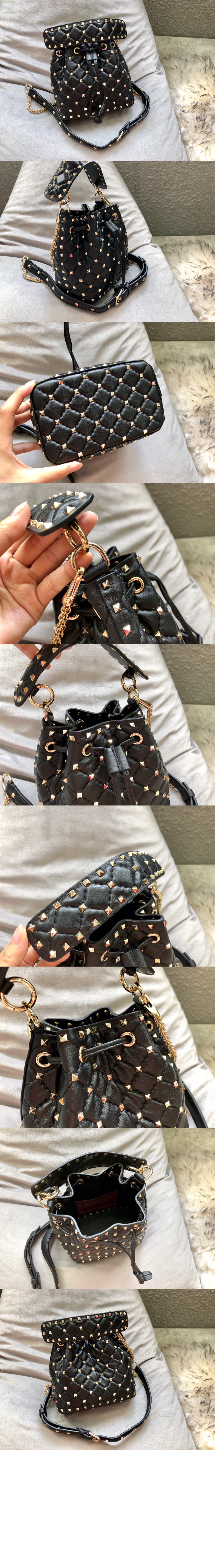 미러급레플리카사이트 | 명품레플리카 전문 쇼핑몰  | 퍼스트원 - 락스터드 스파이크 버킷백 > 발렌티노