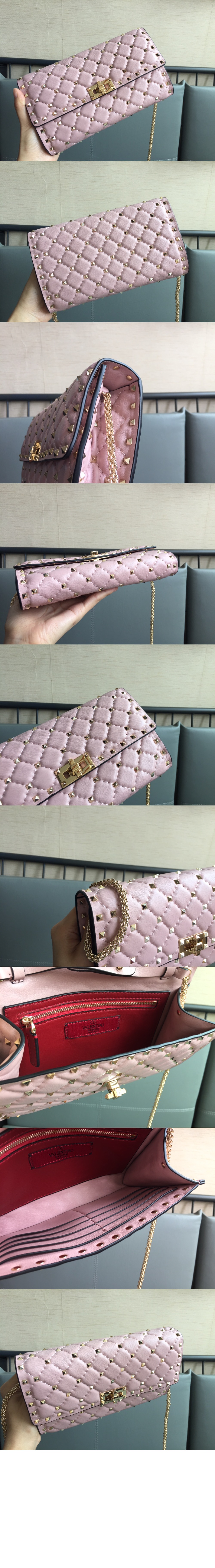 미러급레플리카사이트 | 명품레플리카 전문 쇼핑몰  | 퍼스트원 - 락스터드 플랩 체인 크로스백 > 발렌티노