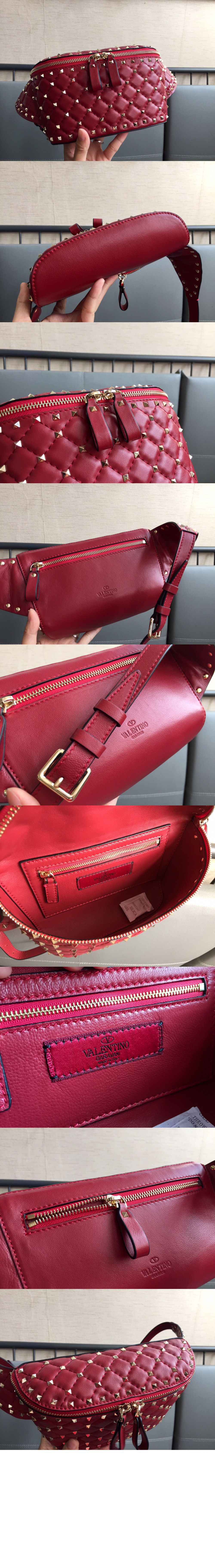 미러급레플리카사이트 | 명품레플리카 전문 쇼핑몰  | 퍼스트원 - 락스터드 스파이크 벨트백 > 발렌티노