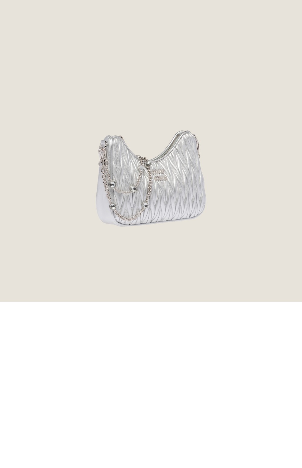 미러급레플리카사이트 | 명품레플리카 전문 쇼핑몰  | 퍼스트원 - 마테라쎄 나파 가죽 숄더백 5BH211 > 미우미우