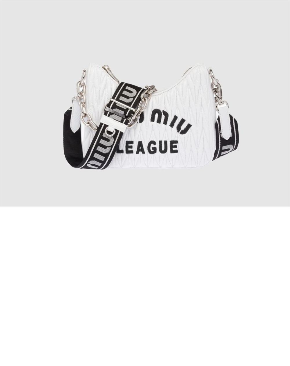 미러급레플리카사이트 | 명품레플리카 전문 쇼핑몰  | 퍼스트원 - 마테라쎄 데님 숄더백 5BH211 > 미우미우