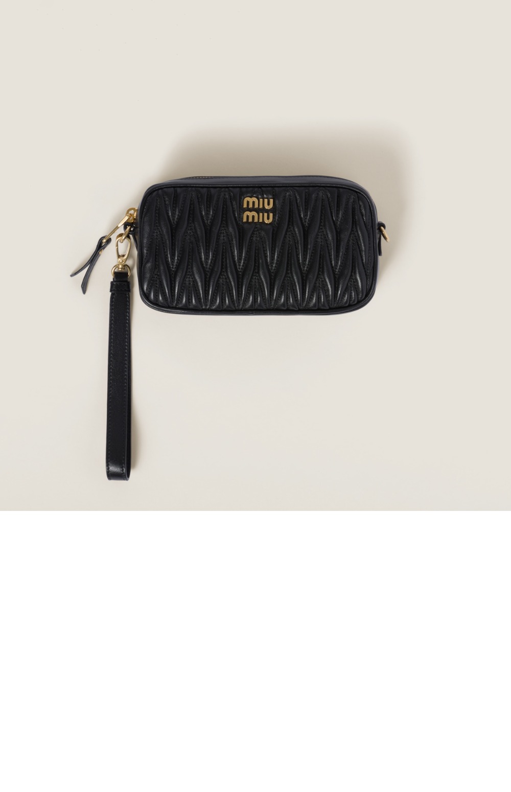 미러급레플리카사이트 | 명품레플리카 전문 쇼핑몰  | 퍼스트원 - 마테라쎄 나파 가죽 파우치 5NE846 > 미우미우