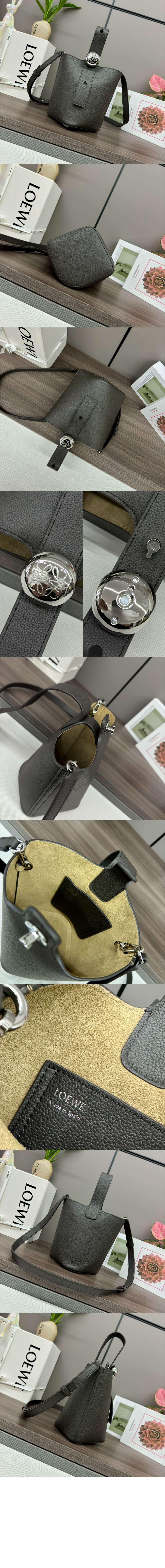 미러급레플리카사이트 | 명품레플리카 전문 쇼핑몰  | 퍼스트원 - 미니 페블 버킷 백 - 소프트 그레인 카프스킨 > 로에베