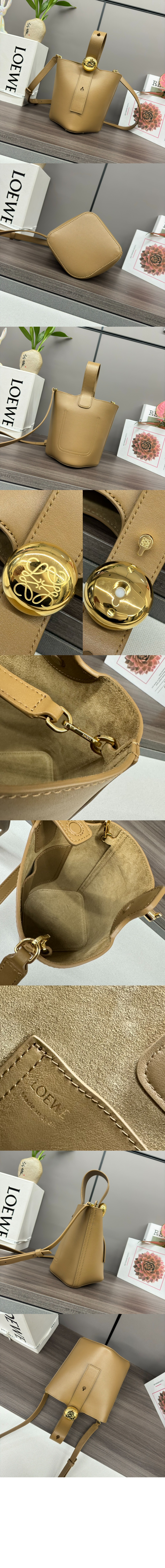 미러급레플리카사이트 | 명품레플리카 전문 쇼핑몰  | 퍼스트원 - 미니 페블 버킷 백 - 멜로우 카프스킨 > 로에베