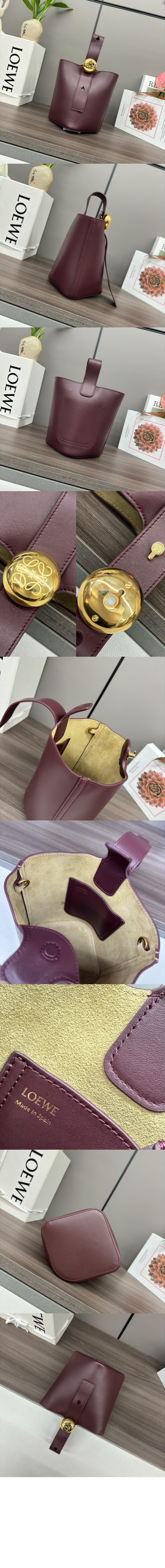 미러급레플리카사이트 | 명품레플리카 전문 쇼핑몰  | 퍼스트원 - 미니 페블 버킷 백 - 멜로우 카프스킨 > 로에베