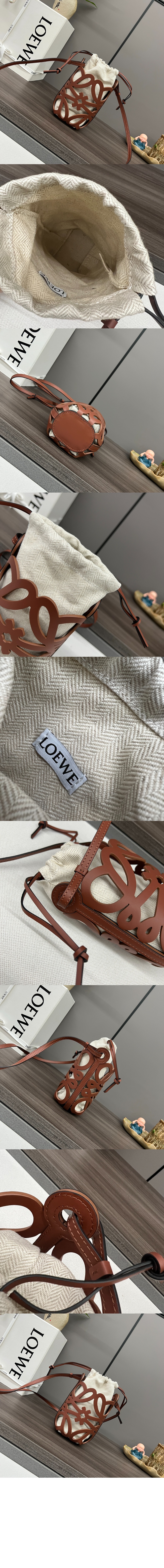 미러급레플리카사이트 | 명품레플리카 전문 쇼핑몰  | 퍼스트원 - 애너그램 컷아웃 포켓 - 클래식 카프스킨 & 캔버스 > 로에베