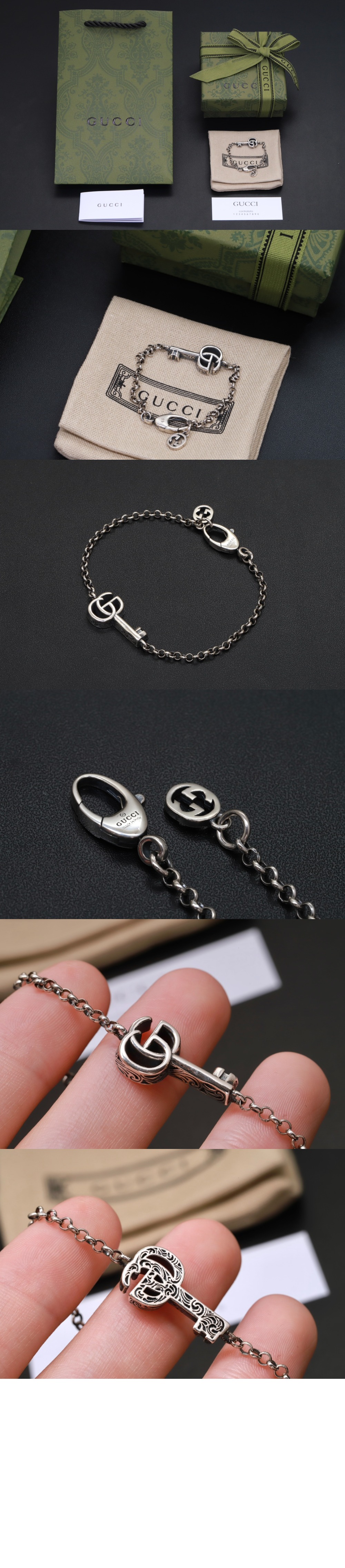 미러급레플리카사이트 | 명품레플리카 전문 쇼핑몰  | 퍼스트원 - 더블 G 키 팔찌 632207 > 구찌