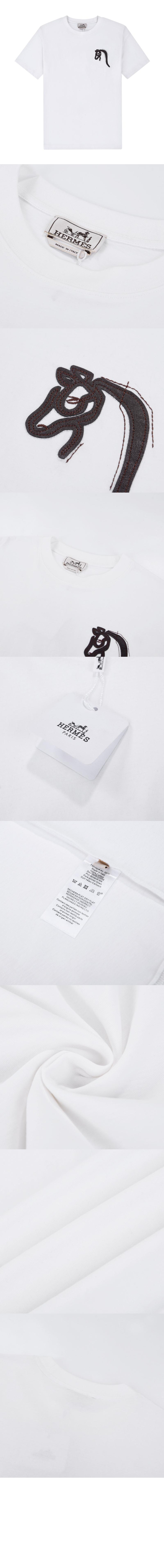 미러급레플리카사이트 | 명품레플리카 전문 쇼핑몰  | 퍼스트원 - 로고 프린트 반팔 > 에르메스