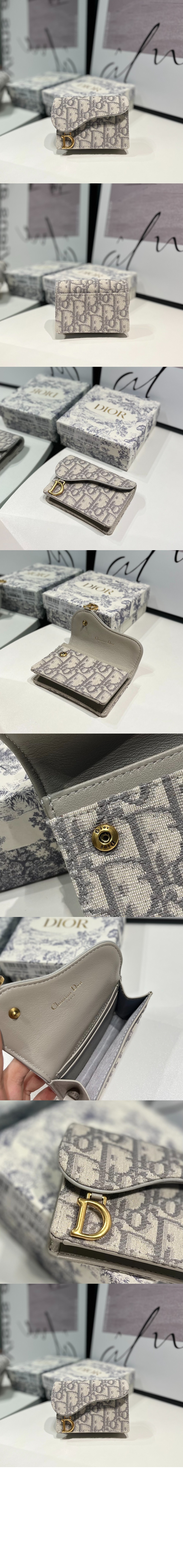 미러급레플리카사이트 | 명품레플리카 전문 쇼핑몰  | 퍼스트원 - 새들 플랩 카드지갑 S5611 > 디올