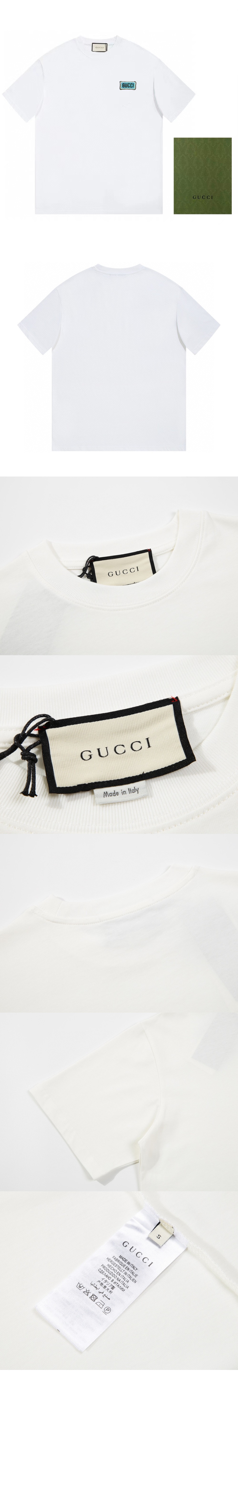 미러급레플리카사이트 | 명품레플리카 전문 쇼핑몰  | 퍼스트원 - 로고 프린트 반팔 > 구찌