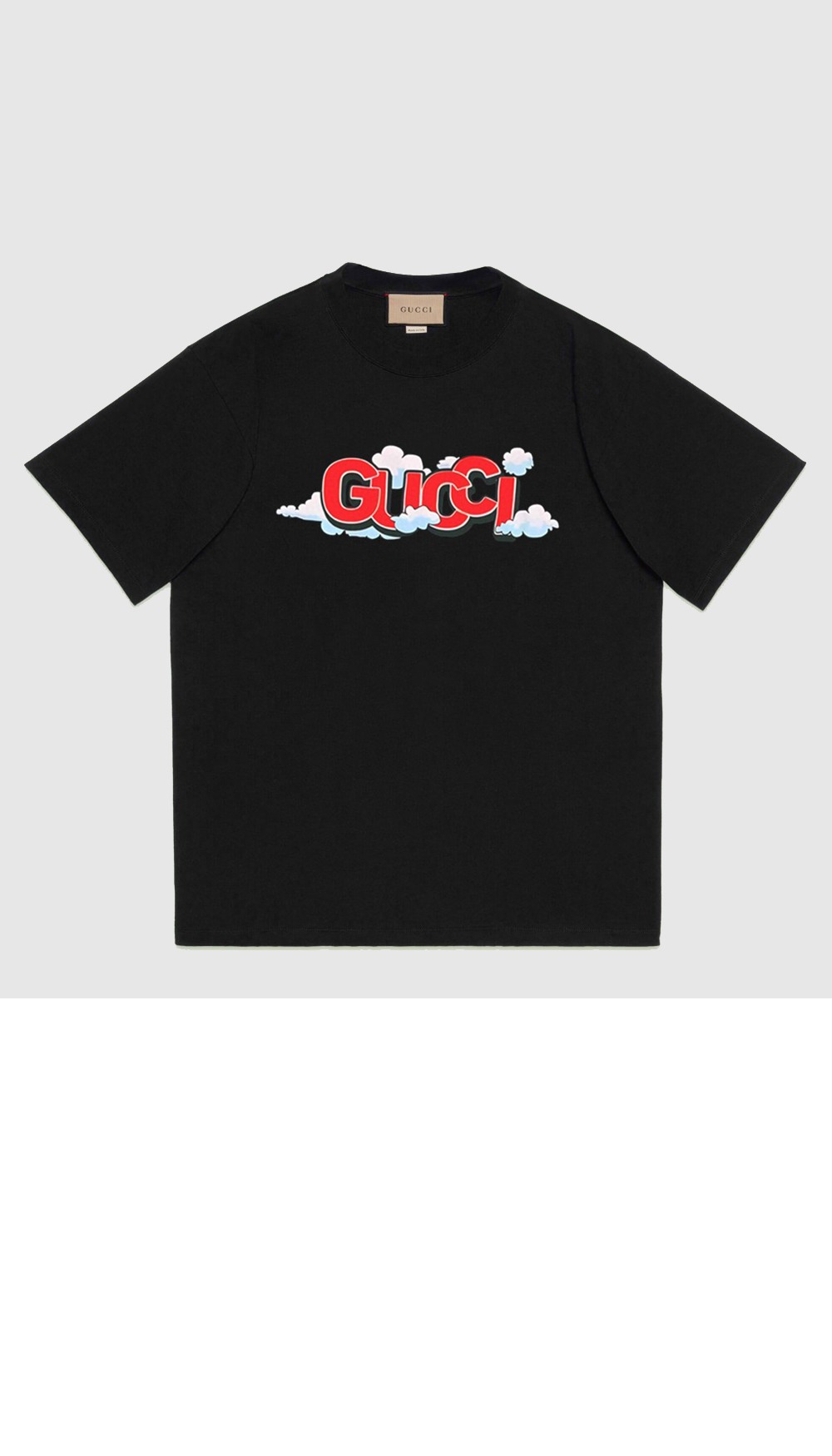 미러급레플리카사이트 | 명품레플리카 전문 쇼핑몰  | 퍼스트원 - 로고 프린트 반팔 > 구찌