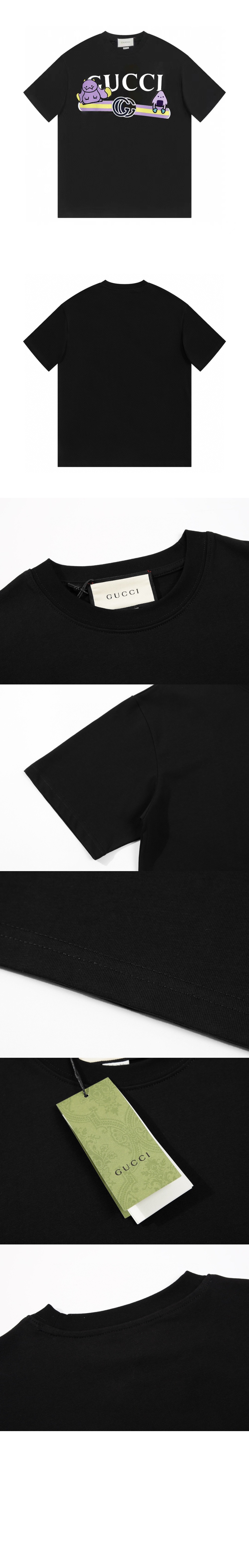 미러급레플리카사이트 | 명품레플리카 전문 쇼핑몰  | 퍼스트원 - 로고 프린트 반팔 > 구찌