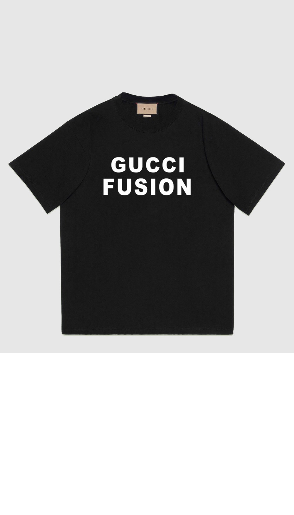 미러급레플리카사이트 | 명품레플리카 전문 쇼핑몰  | 퍼스트원 - 로고 프린트 반팔 > 구찌