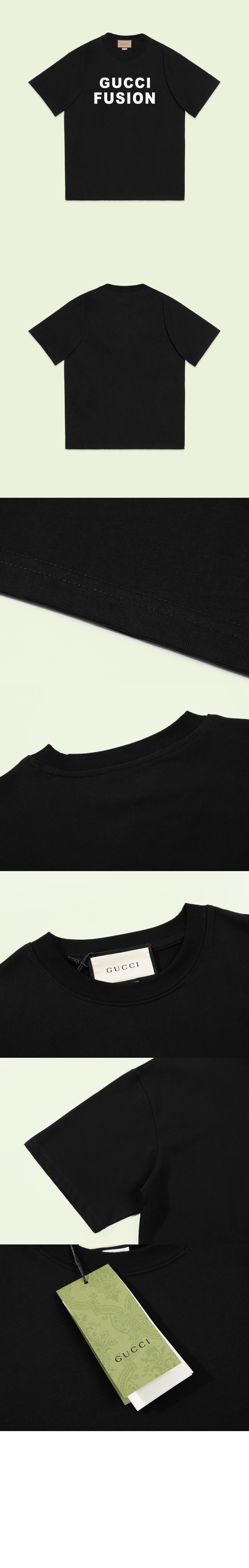 미러급레플리카사이트 | 명품레플리카 전문 쇼핑몰  | 퍼스트원 - 로고 프린트 반팔 > 구찌