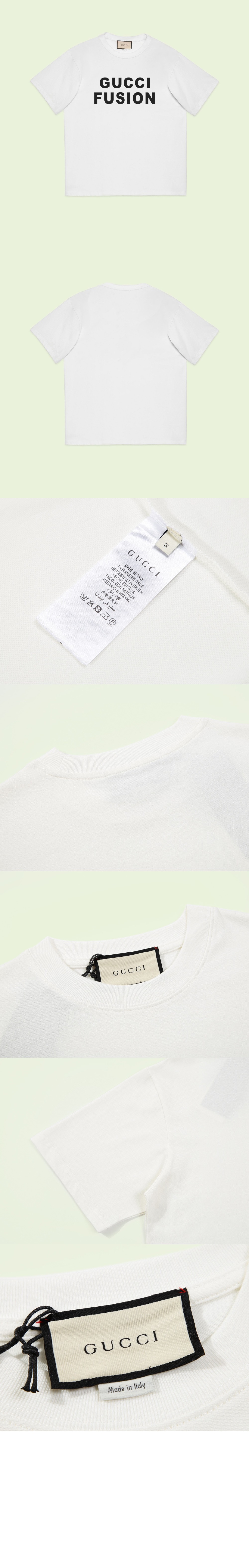 미러급레플리카사이트 | 명품레플리카 전문 쇼핑몰  | 퍼스트원 - 로고 프린트 반팔 > 구찌