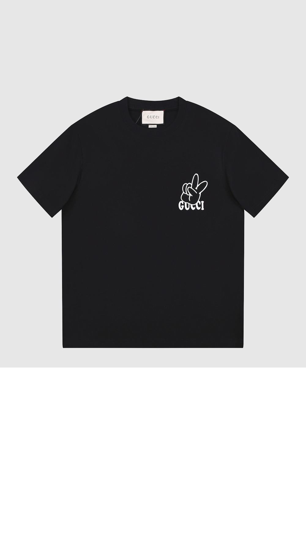 미러급레플리카사이트 | 명품레플리카 전문 쇼핑몰  | 퍼스트원 - 로고 프린트 반팔 > 구찌