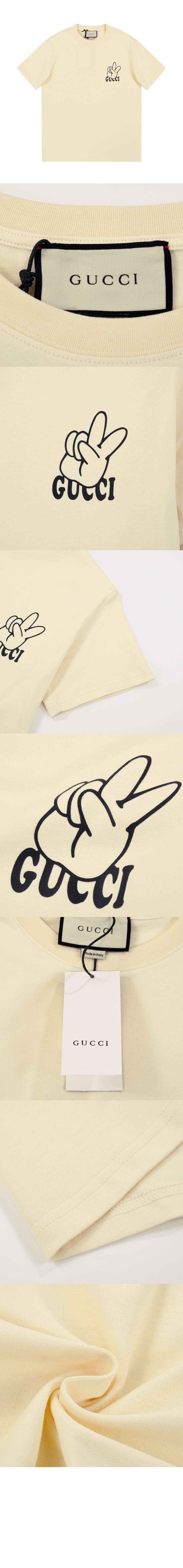 미러급레플리카사이트 | 명품레플리카 전문 쇼핑몰  | 퍼스트원 - 로고 프린트 반팔 > 구찌