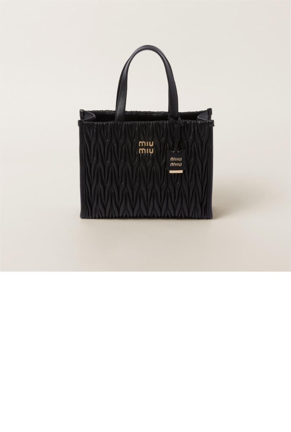 미러급레플리카사이트 | 명품레플리카 전문 쇼핑몰  | 퍼스트원 - 마테라쎄 나파 가죽 토트백 5BG258 > 미우미우