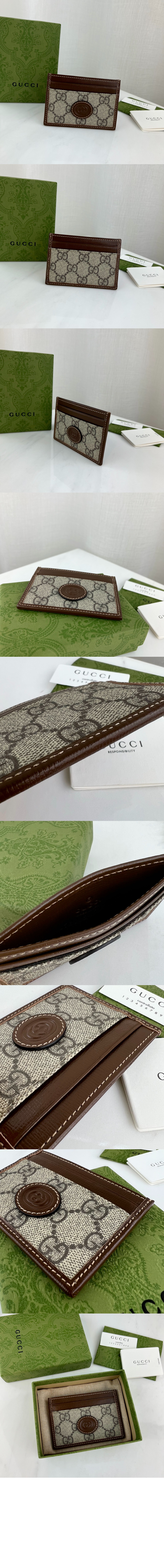 미러급레플리카사이트 | 명품레플리카 전문 쇼핑몰  | 퍼스트원 - 인터로킹 G 카드지갑 673002 > 구찌