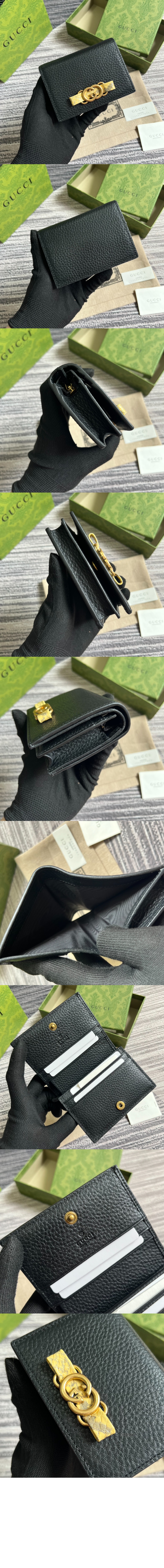 미러급레플리카사이트 | 명품레플리카 전문 쇼핑몰  | 퍼스트원 - 인터로킹 G 파이톤 보우 카드지갑 746059 > 구찌