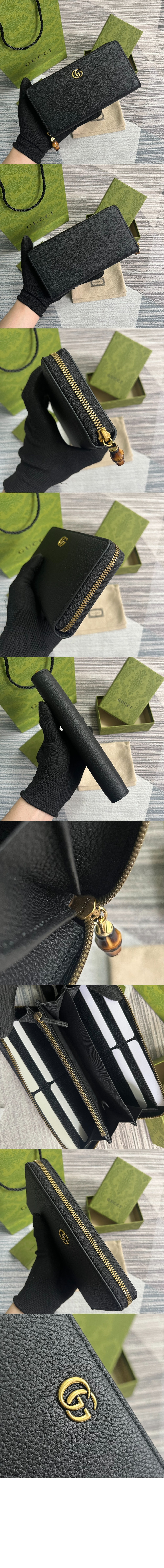 미러급레플리카사이트 | 명품레플리카 전문 쇼핑몰  | 퍼스트원 - 뱀부 지퍼월렛 739499 > 구찌