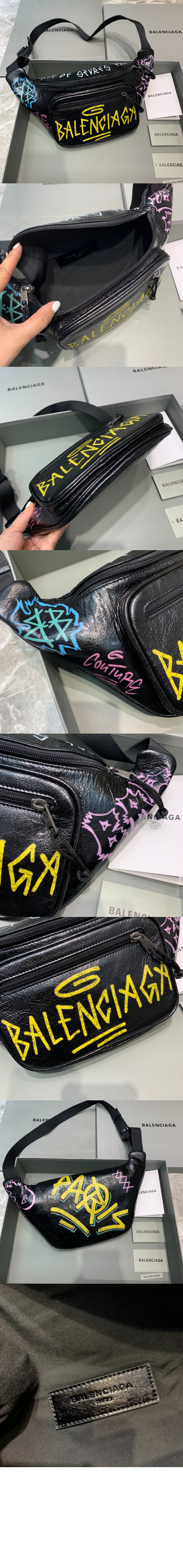 미러급레플리카사이트 | 명품레플리카 전문 쇼핑몰  | 퍼스트원 - 그래피티 프린트 힙색 529550 > 발렌시아가