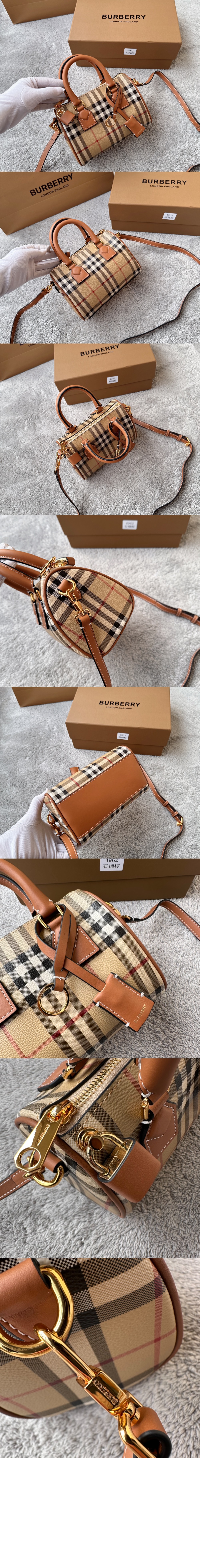 미러급레플리카사이트 | 명품레플리카 전문 쇼핑몰  | 퍼스트원 - 체크 미니 볼링백 80713571 > 버버리