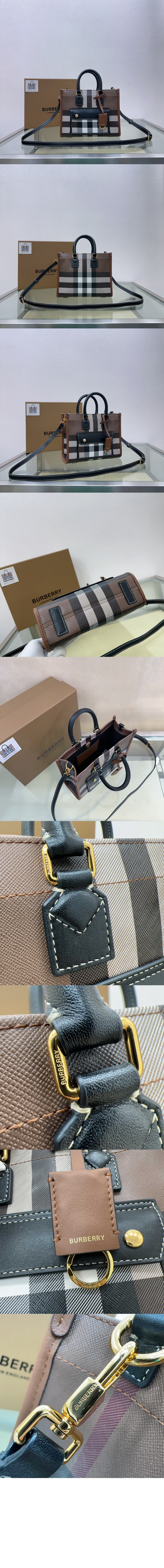 미러급레플리카사이트 | 명품레플리카 전문 쇼핑몰  | 퍼스트원 - 미니  체크 토트백 80696611 > 버버리